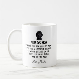 Personalized Dog Mom  – Custom Name Mother’s Day Coffee Mug
