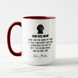 Personalized Dog Mom – Custom Name Mother’s Day Mug
