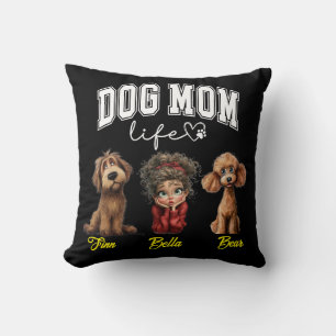 Personalized Dog Mom – Happy Mother’s Day Cushion