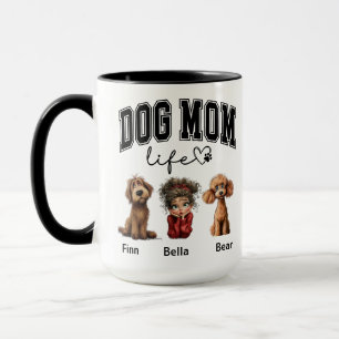 Personalized Dog Mom photo – Happy Mother’s Day Mug