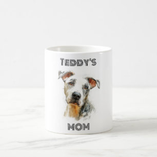 Personalized Dog Mom Photo Mug   Custom Gift