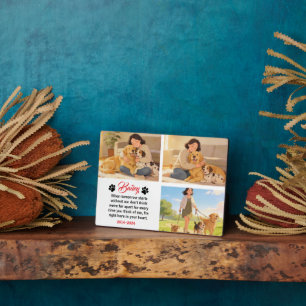 Personalized Dog Mom with Custom Name   Happy  Plaque