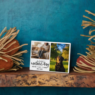 Personalized Dog Mom with Custom Name | Happy  Plaque