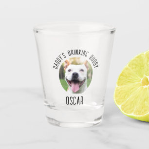 Personalized Dog Pet Photo Shot Glasses