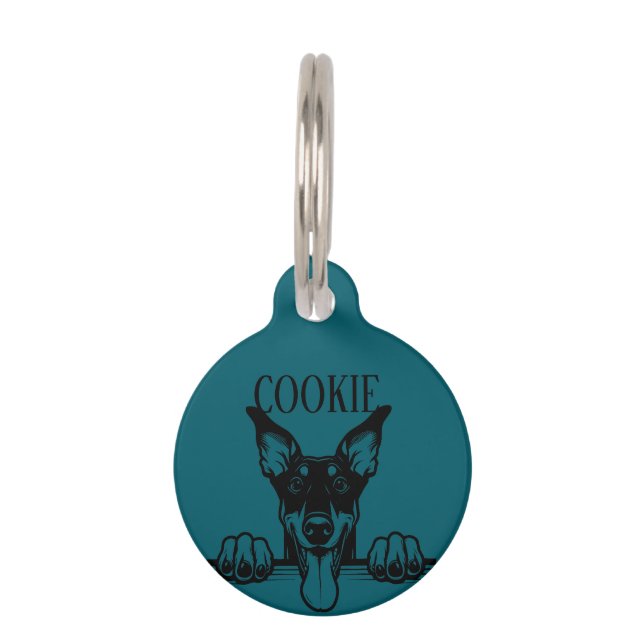 Personalized Dog Pet Tag (Front)