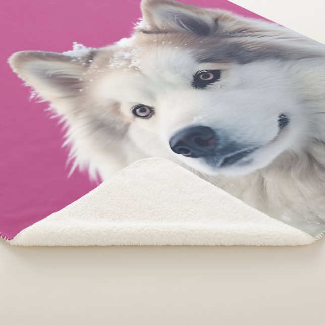 Personalized Dog Photo Blanket (3/4)