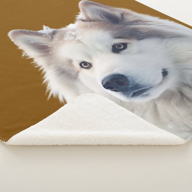 Personalized Dog Photo Blanket (3/4)