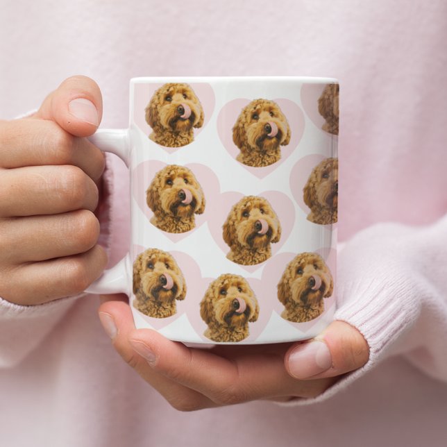 Personalized Dog Photo Valentine Mug | Custom Pet  (Creator Uploaded)