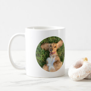 Personalized Dog Photo with Text   Custom Gift Coffee Mug