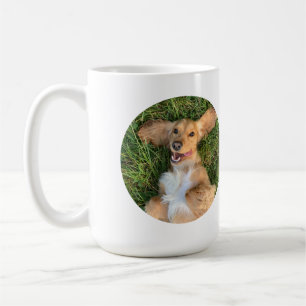 Personalized Dog Photo with Text Custom Gift Coffee Mug