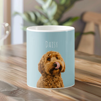 Personalized Dog with Name | Custom Pet Photo Coffee Mug