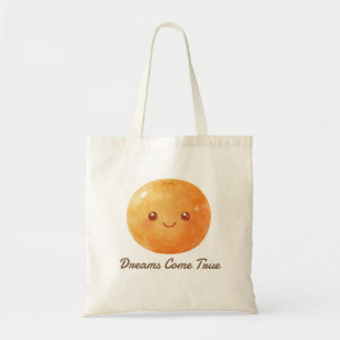 Personalized Dreams Come True Lucky Orange  Tote Bag