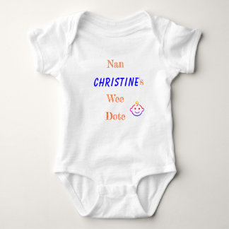 Personalized Duck Granny Nana Baby Baby Bodysuit