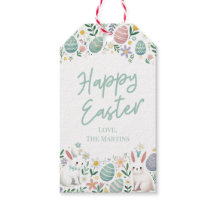 Personalized Easter Eggs and Bunny Favour