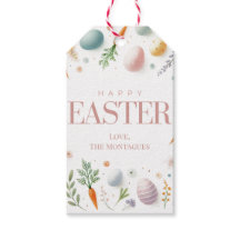 Personalized Easter Eggs and Carrots Favour