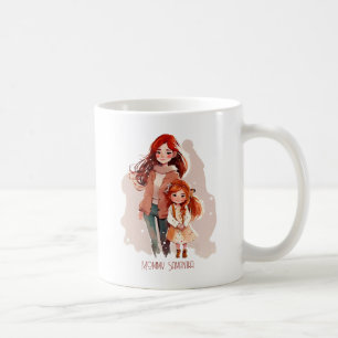 Personalized Elegant Mother and Daughter Coffee Mug