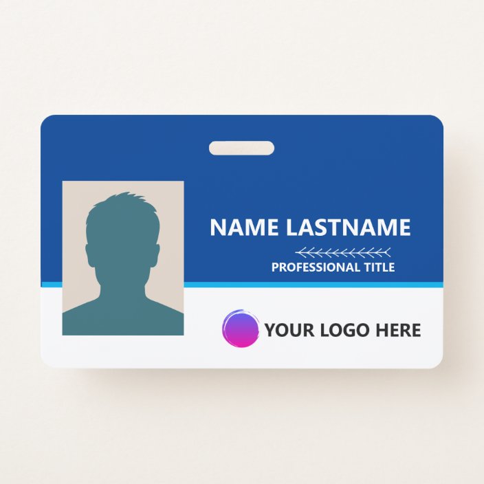 Personalized Employee ID Card - Photo, Barcode, ID Badge | Zazzle.com.au