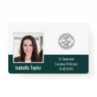 Personalized Employee Photo ID Company Security