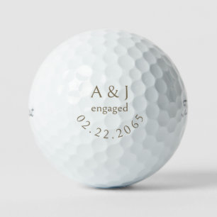Personalized Engagement Titleist Pro V1 III Golf Balls