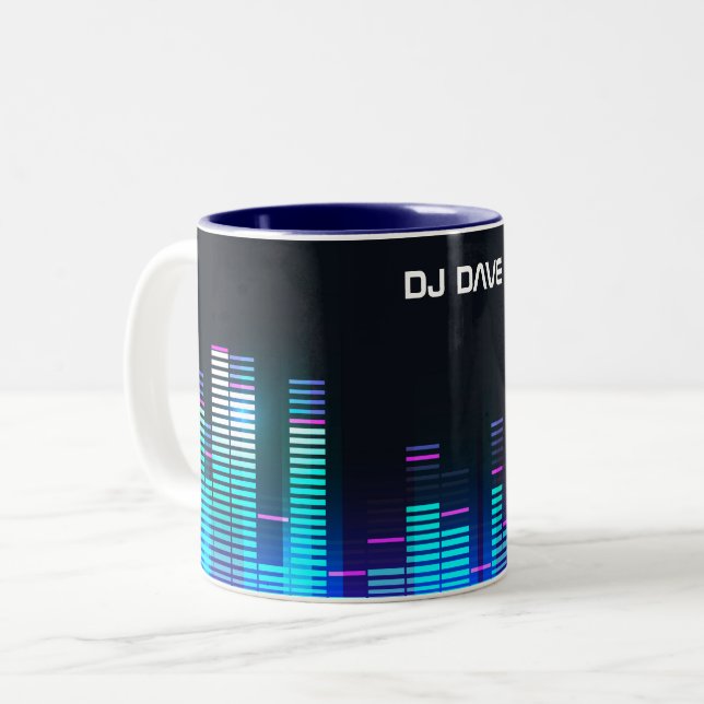 Personalized Equalizer Mug (Front Left)