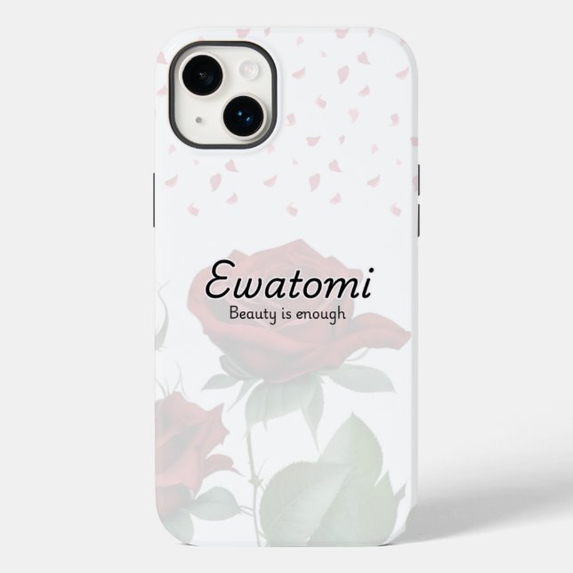 Personalized Ewatomi iPhone case (Back)