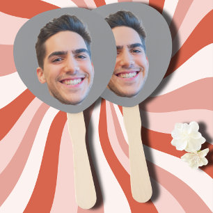 Personalized Face Birthday Favors Bachelor Party Hand Fan