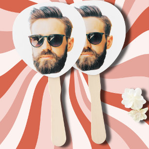 Personalized Face Birthday Favors Bachelor Party Hand Fan