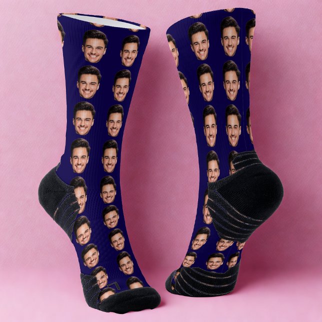 Personalized Face Photo Socks, Upload Your Picture Socks (Creator Uploaded)