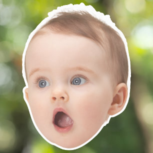 Personalized Face Stickers, Custom Face Photo