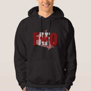 Personalized FAFO Canada Flag Hoodie