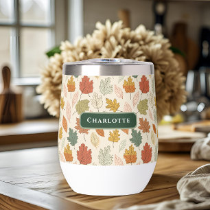 Personalized Fall Leaves – Cozy Autumn Custom Name