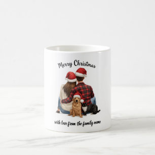 Personalized Family Christmas 2025 Coffee Mug