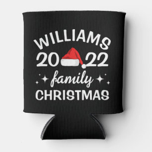 Personalized Family Christmas Can Cooler