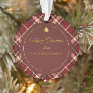 Personalized Family Christmas Ornament