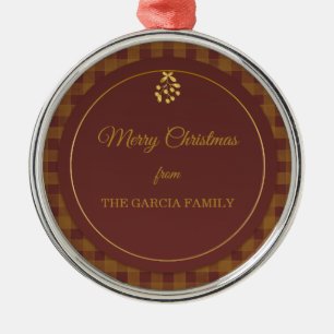 Personalized Family Christmas Ornament