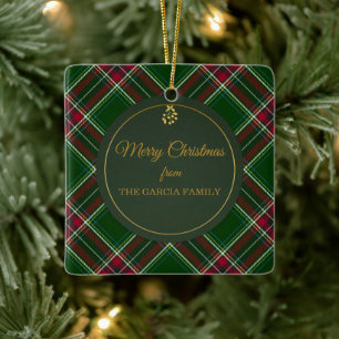 Personalized Family Christmas Ornament