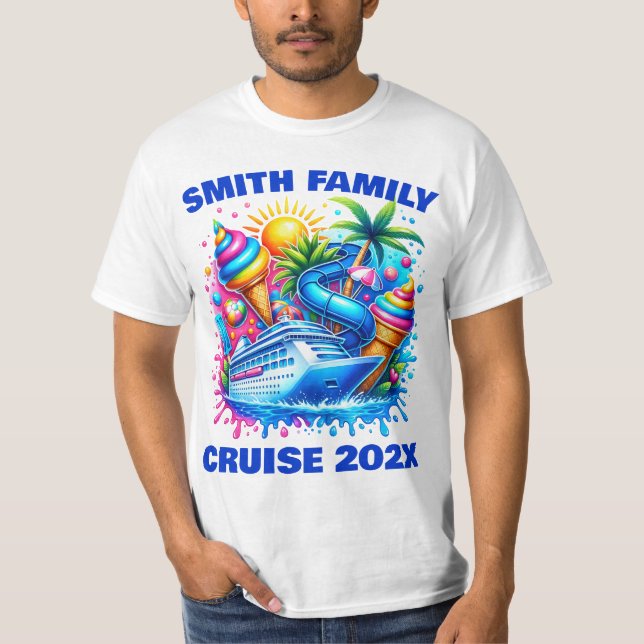 Personalized Family Cruise Shirts (Front)