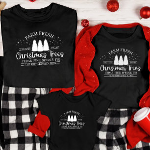 Personalized Family Custom Name Matching Christmas T-Shirt