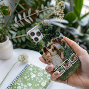 Personalized Family & Friends 4 Photo  iPhone 15 Pro Case