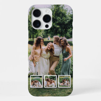 Personalized Family & Friends 4 Photo iPhone 16 Pro Max Case