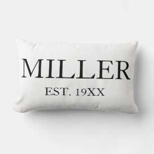 Personalized family lumbar cushion