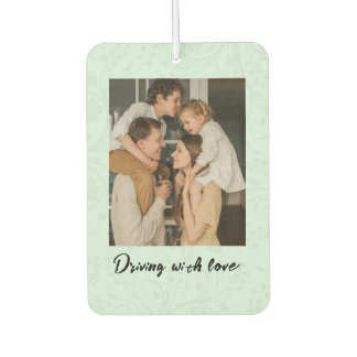 Personalized Family Photo Car Air fresheners 