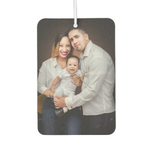 Personalized Family Photo Custom Car Air Freshener