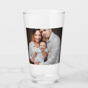 Personalized Family Photo Custom Glass