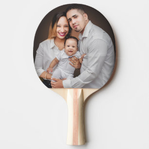 Personalized Family Photo Custom   Ping Pong Paddle
