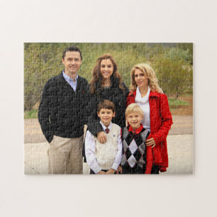Personalized Family Photo Jigsaw Puzzle