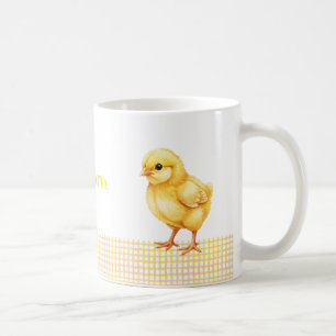 Personalized Farm Animal Mug – Cute Chick Design
