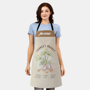 Personalized Farmer's Market Gardening Apron