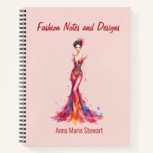 Personalized Fashion Sketch Book