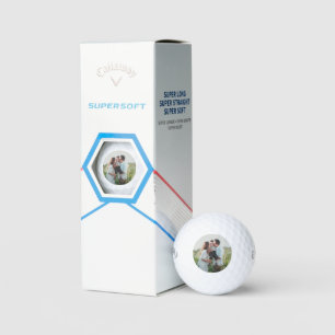 Personalized Father's Day Gift Family Photo Golf Balls